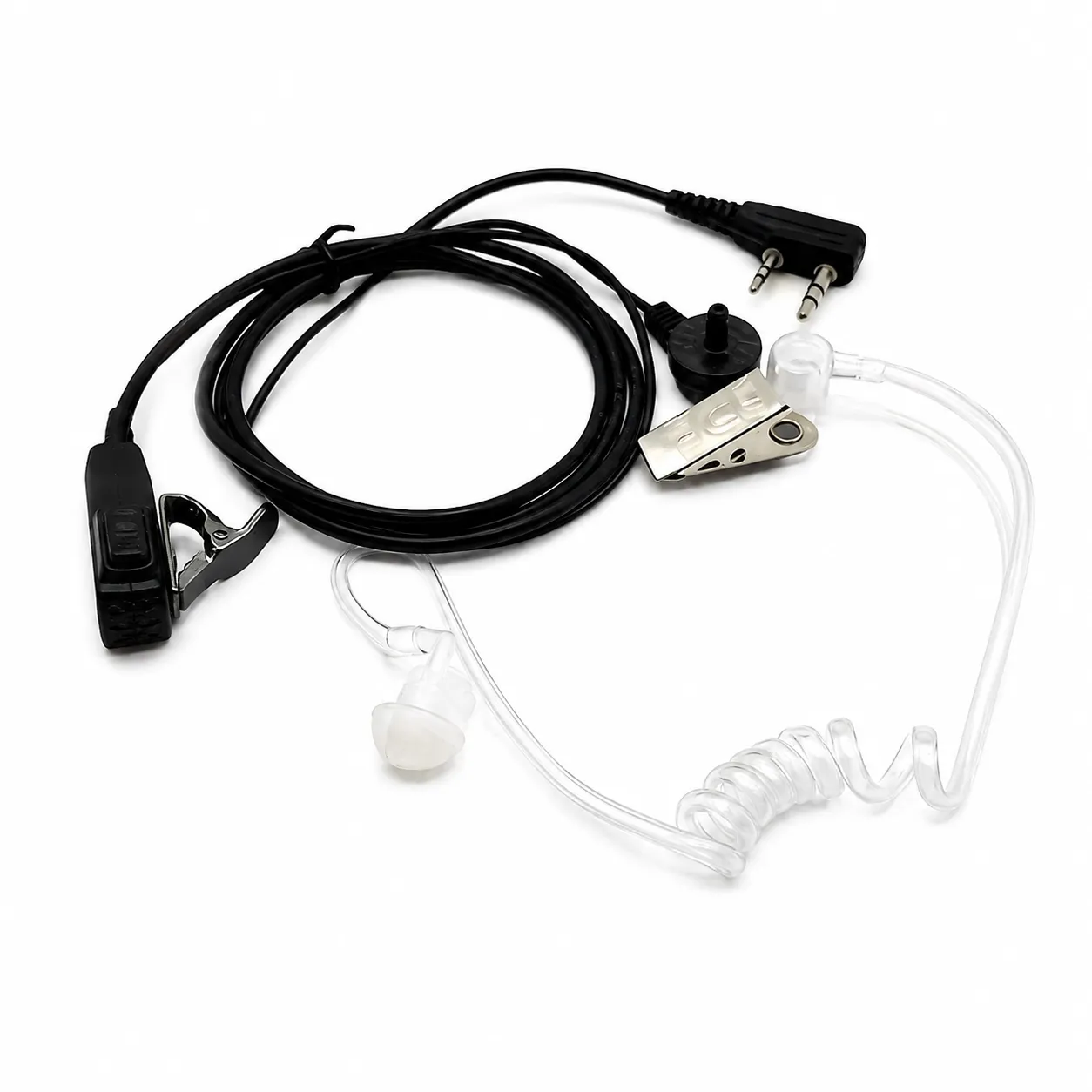 Auricular Manos Libres con Tubo Acústico para Baofeng y Kenwood