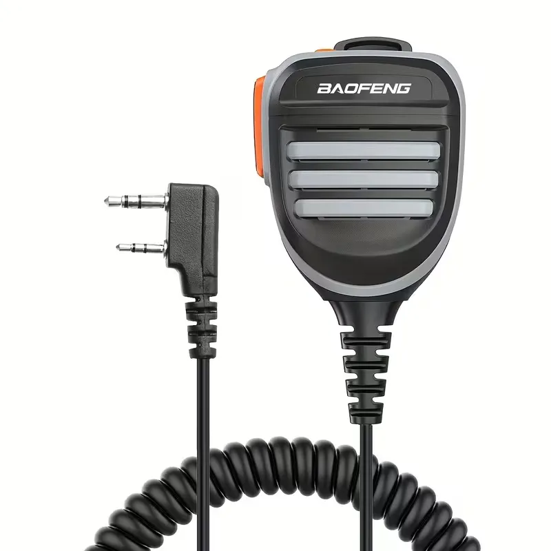 Micrófono Parlante para Radios Baofeng UV-5R y Compatibles – Altavoz con Micrófono PTT